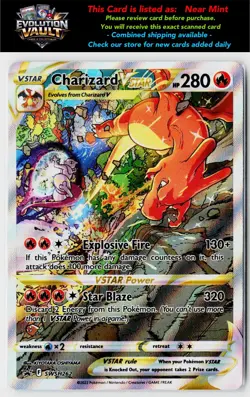 SWSH: Sword & Shield Promo Cards #SWSH262 Charizard VSTAR - Image 1