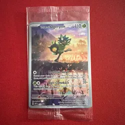 Teal Mask Ogerpon 123 Sv: Scarlet & Violet Promo Cards Holo sealed - Image 1