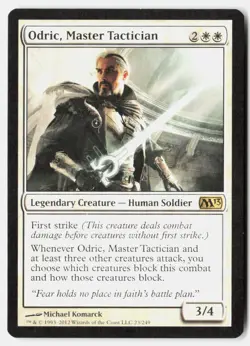 Odric, Master Tactician 23/249 Rare The List Reprints Magic: The Gathering NM - Image 1
