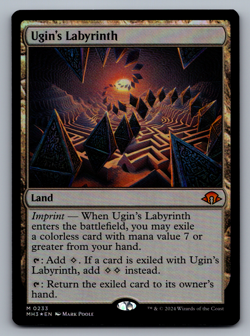 Ugin's Labyrinth FOIL - Modern Horizons 3 - MTG - Image 1