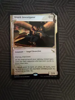 mtg wojek investigator showcase foil murders at karlov manor - Image 1