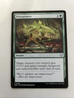1 x Overprotect - Bloomburrow - NM-Mint - MTG - Image 1