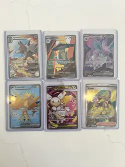 Pokemon TCG Lot! 🔥🔥 Full Art, Ex And Trainer. Multiple Sets 6 Cards - Image 1