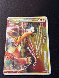 TCG POKEMON ENTEI & RAIKOU LEGEND HOLO BOTTOM 91/95 - Image 1