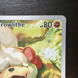 Pokemon TCG Hisuian Growlithe 181/167 SV06 Twilight Masquerade IR Near Mint - Image 2