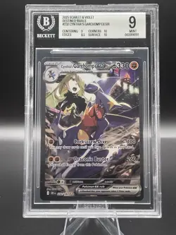 Pokemon TCG Cynthia's Garchomp EX 232/182 Destined Rivals, 2/10 Subs - Image 1