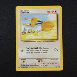 Doduo 48/102 Pokemon Base Set Unlimited (LP) - Image 1