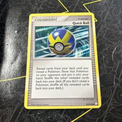 Quick Ball 114/123 Pokemon Mysterious Treasures - Image 1