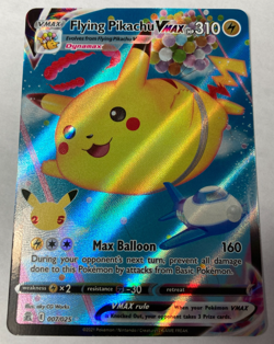 Pokemon Flying Pikachu VMAX 007/025 Celebrations NM - Image 1