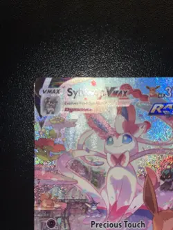 Pokemon TCG Sylveon VMAX Alternate Art Secret Rare Evolving Skies Full Art NM - Image 3