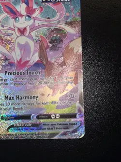 Pokemon TCG Sylveon VMAX Alternate Art Secret Rare Evolving Skies Full Art NM - Image 5