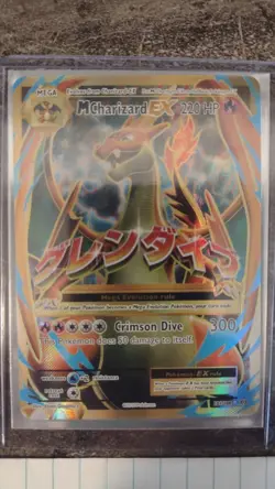 M Charizard EX (Full Art) 101/108 Evolutions Pokemon TCG NM - Image 2