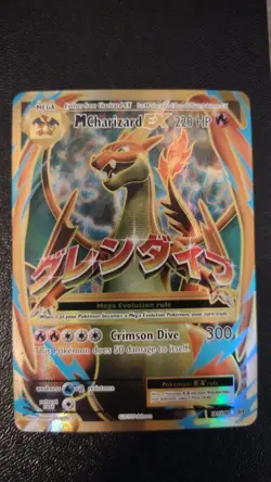 M Charizard EX (Full Art) 101/108 Evolutions Pokemon TCG NM - Image 3