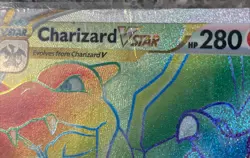 Pokemon Charizard VSTAR Secret Rare Rainbow Brilliant Stars 280 HP Holo V VMAX G - Image 5