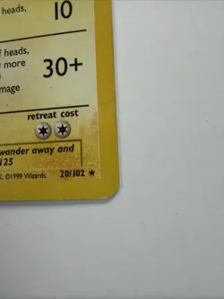 Base Set Pokemon TCG Electabuzz, 20/102, Non Holo Rare - Image 4