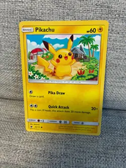 Pokemon TCG Pikachu 30/111 Crimson Invasion (LP)3 - Image 1