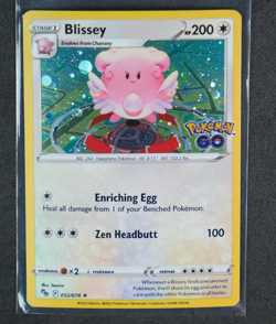 Blissey Cosmos Holo Promo #052/078 Pokemon GO 2022 NM - Image 1
