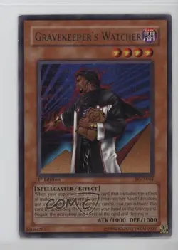 Gravekeeper's Watcher 1st Ed. YuGiOh Pharaonic Guardian #PGD-064 2003 - Image 1