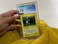 Magnemite pokemon 1999 base set 1st edition cgc 7.5 shadowless - Image 1