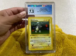 Magnemite pokemon 1999 base set 1st edition cgc 7.5 shadowless - Image 3