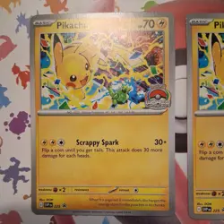 FLASH SALE! 2 2025 Pokemon World Championship Pikachu black star Promos #225 NM - Image 2