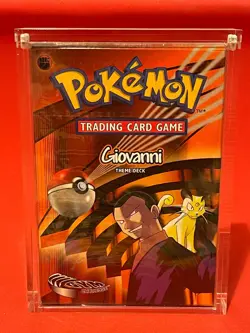 Vintage Pokemon Gym Challenge Giovanni Theme Deck SEALED / NEW - WOTC - LOOK! - Image 1