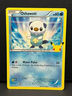 Oshawott 021/025 Holo Promo McDonald's 25th Anniversary Promos Pokemon Near Mint - Image 1