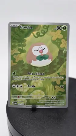 2026 Pokemon Perfect Order Rowlet Illustration Rare #090/088 - Image 1