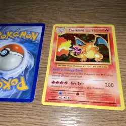 Pokemon TCG Charizard 11/108 Evolutions Holo Rare Lot of 2 English 2016 - Image 5