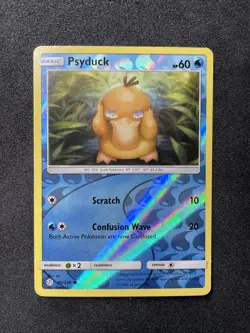 Psyduck 40/236 Cosmic Eclipse **LP** Reverse Holo Pokemon 2019 - Image 1
