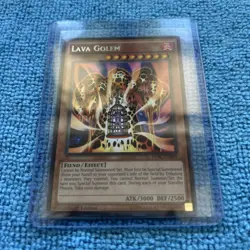 Lava Golem DPBC-EN034 Yu-Gi-Oh! Non-Holofoil Rare 1st Edition Near Mint - Image 1