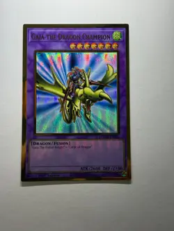 Yugioh - Gaia the Dragon Champion - Gold - 1st - MAGO-EN025 - NM - Image 1