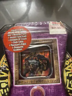 Yu-Gi-Oh Cards - 2004 Collectors Tin PURPLE COMMAND KNIGHT New Factory Sealed - Image 2