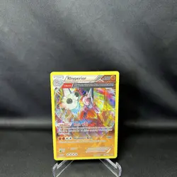 Rhyperior 77/160 Reverse Holo Primal Clash Pokemon Card - NM/VLP - Image 1