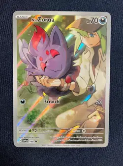 N's Zorua 189 Sv: Scarlet & Violet Promo Cards Holo - Image 1