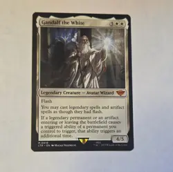 Wizards of the Coast MTG Gandalf the White Mythic LTR Regular EN 0019 - Image 1