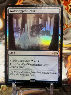 MTG | Waterlogged Grove [Modern Horizons] ✨FOIL✨ - Image 1