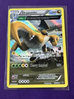 Pokemon TCG Dragonite XY Roaring Skies 52/108 Reverse Holo Rare Card - Image 1