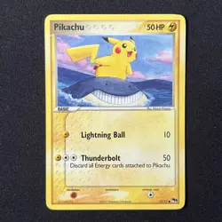 Pikachu 12/17 POP Series 5 Promo Pokemon Card - Image 2