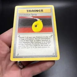 Pokemon TCG Devolution Spray Trainer Base Set 72/102 Regular Card, LP -j - Image 5