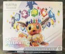 Pokemon Scarlet & Violet Prismatic Evolutions Elite Trainer Box ETB - New/Sealed - Image 1