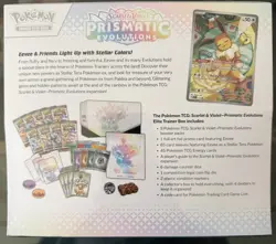 Pokemon Scarlet & Violet Prismatic Evolutions Elite Trainer Box ETB - New/Sealed - Image 2