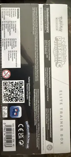 Pokemon Scarlet & Violet Prismatic Evolutions Elite Trainer Box ETB - New/Sealed - Image 3