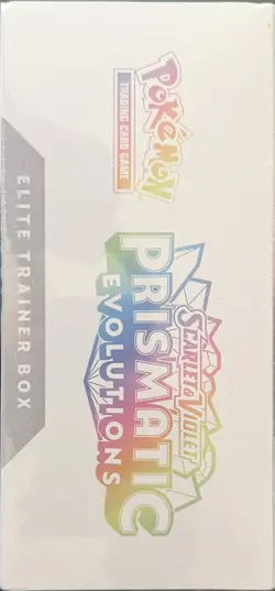 Pokemon Scarlet & Violet Prismatic Evolutions Elite Trainer Box ETB - New/Sealed - Image 4