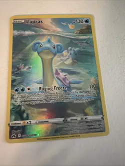 Lapras GG05/GG70 Holo Crown Zenith Galarian Gallery Pokemon LP - Image 1