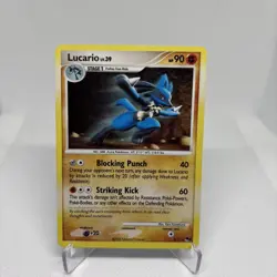 Lucario 2/17 POP Series 8 Cosmos Holo Pokemon TCG Vintage - Image 1