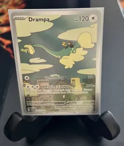 Pokemon TCG Drampa Full Art Holo Card Temporal Forces 184/162 - Image 1