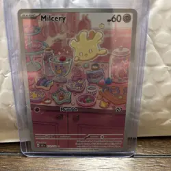 Pokemon TCG SV07: Stellar Crown Milcery 152/142 Illustration Rare Full Art - Image 1