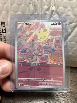 Pokemon TCG SV07: Stellar Crown Milcery 152/142 Illustration Rare Full Art - Image 2