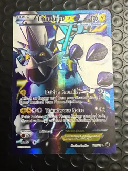 2013 Pokemon Black & White Plasma Freeze Thundurus #110/116 - Image 1